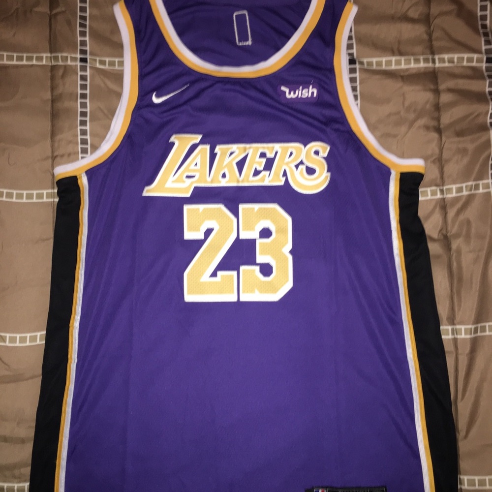 LA Lakers LeBron Swingman Jersey Statement Edition